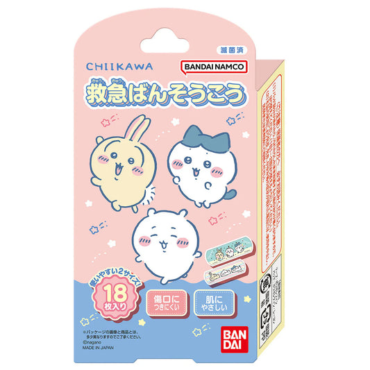 救急ばんそうこう　ちいかわ　18枚入