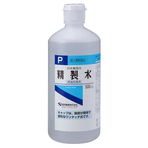 【第3類医薬品】精製水 500ｍｌ 健栄製薬株式会社